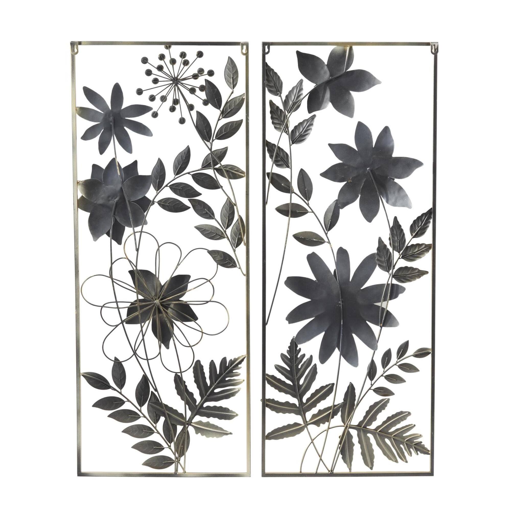 Gold Metal Coastal Wall Décor Set
